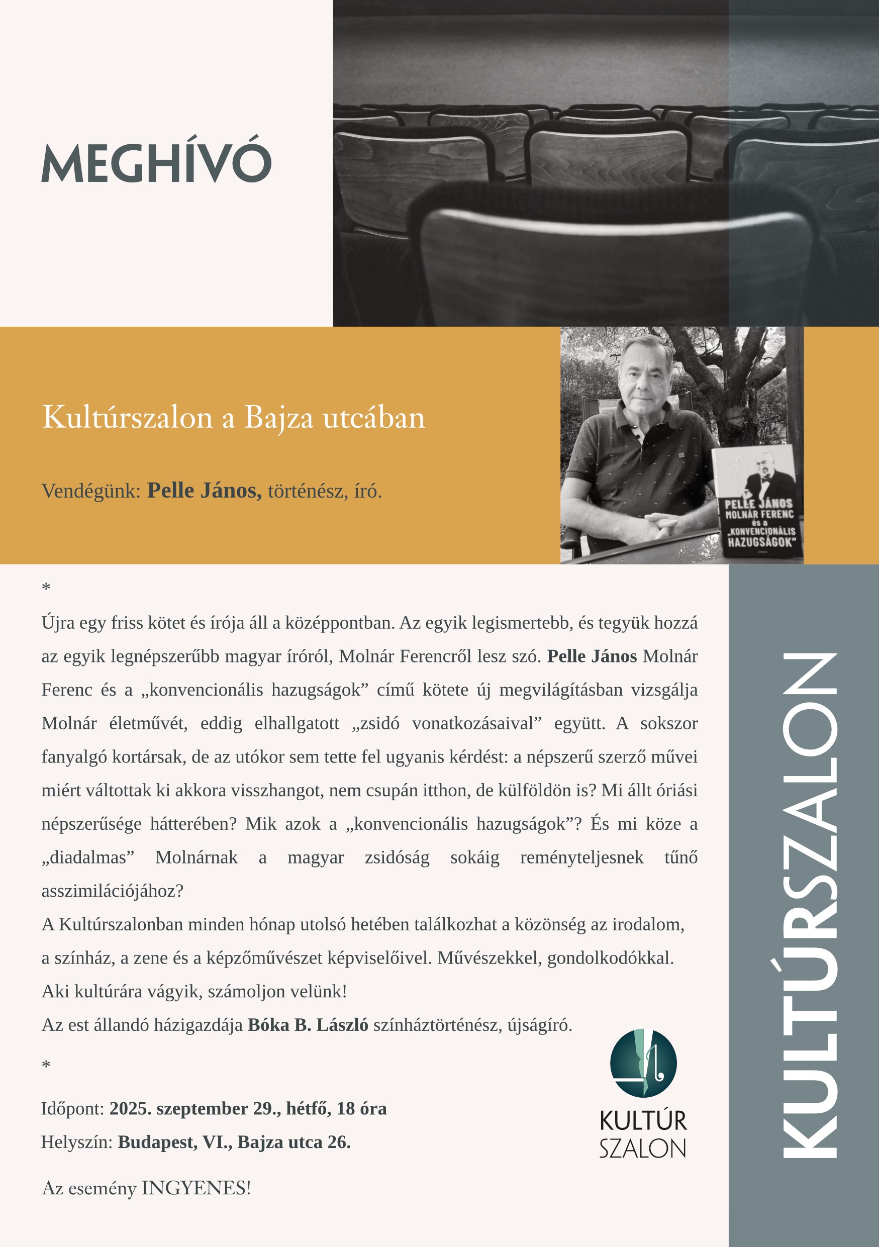 Mazsök Kulturszalon, Pelle János
